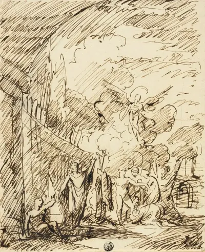 Figures In Landscape