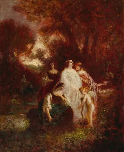 Figures In The Woods
