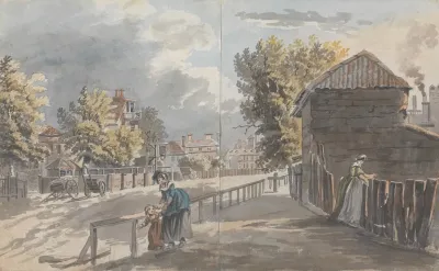 Figures On A Street