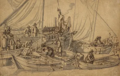 Figures On Board Small Merchant Vessels