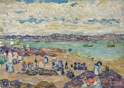 Figures On The Beach 3