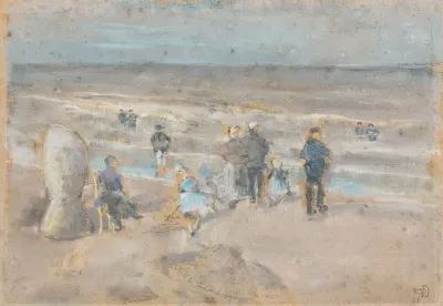 Figures On The Beach 4