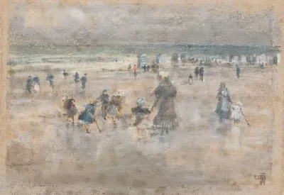 Figures On The Beach 5