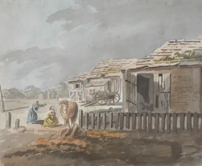 Figures On The Farm