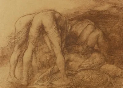 Figures Removing Dead Soldiers