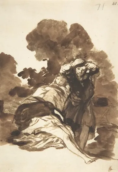 Figures Waking From Sleep