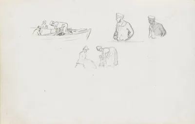 Figurstudier Rugen