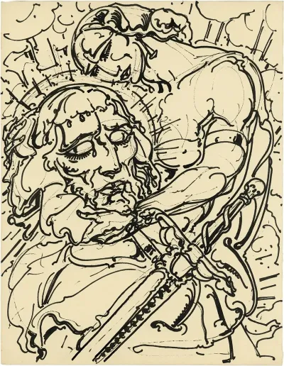Figuur Met Dolk