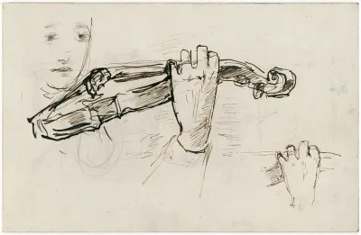 Figuur Met Viool In Hand