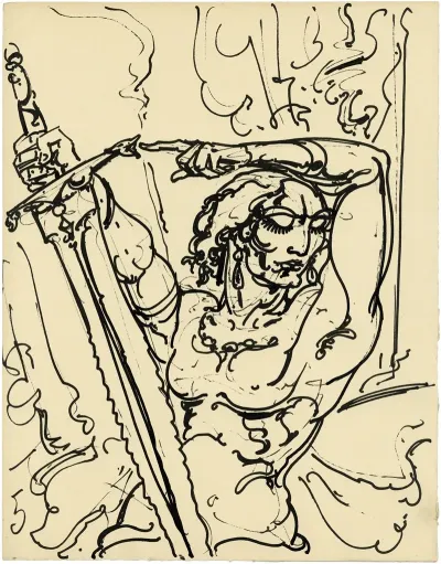 Figuur Met Zwaard