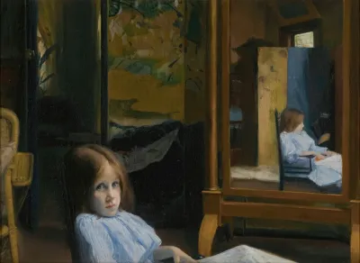 Fillette Lucie Esnault Au Psyche