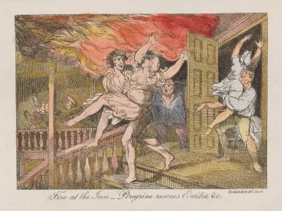 Fire At The Inn Perigrine Rescues Emilia C