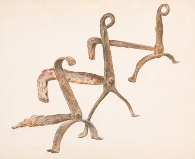Fire Dogs Or Andirons