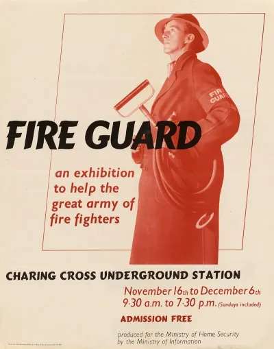 Fire Guard An Exhibition To Help The Great Army Of Firefighters