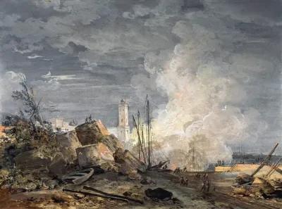 Fire In The Port