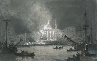 Fire On The Thames