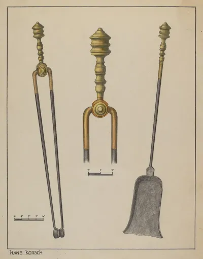 Fire Tongs And Shovel 4