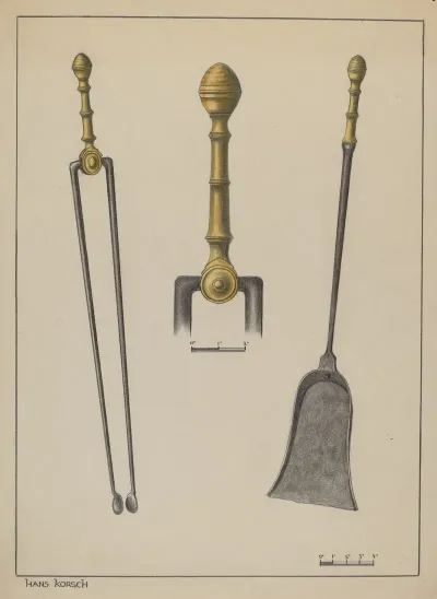 Fire Tongs And Shovel 5
