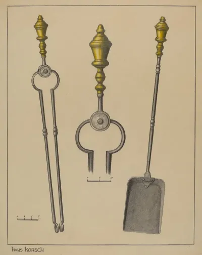 Fire Tongs And Shovel 6