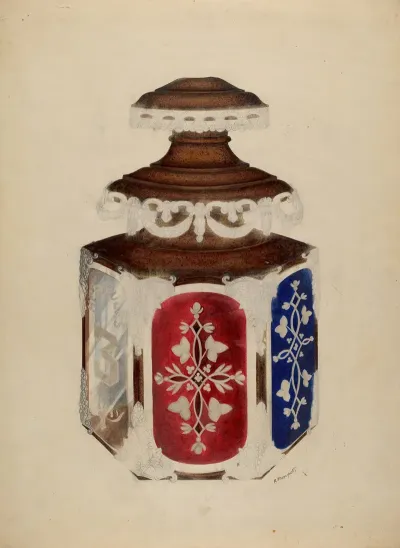 Firemans Candle Lamp