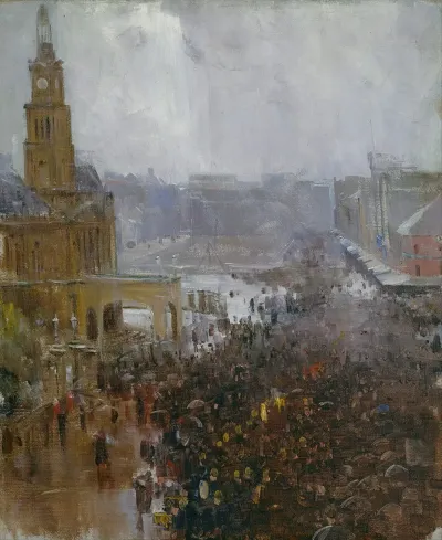Firemans Funeral George Street