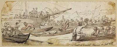 First Of August Rowing For Coat And Breeches