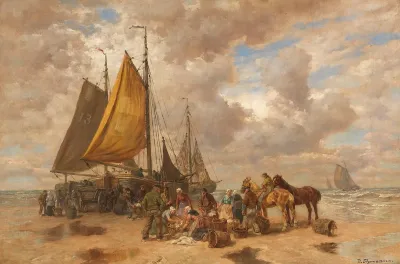 Fischer Am Meer