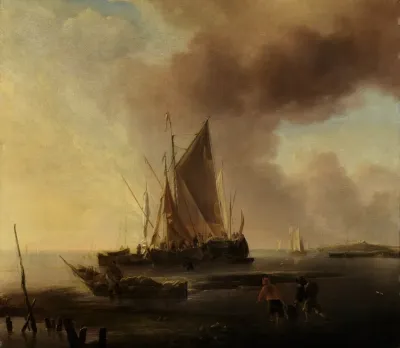 Fischerboote Am Strand 2