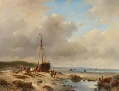 Fischerboote Am Strand 3
