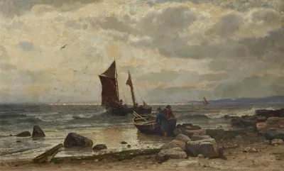 Fischerboote Am Strand 4