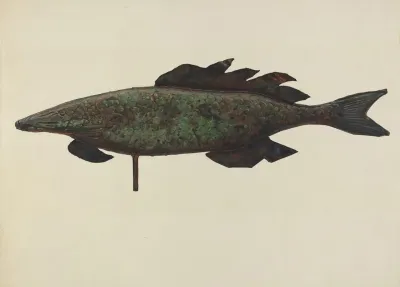 Fish Weather Vane 3