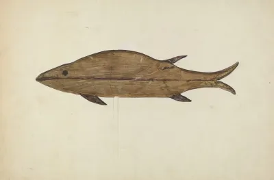 Fish Weather Vane 4