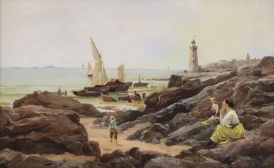 Fisherfolk On The Coast
