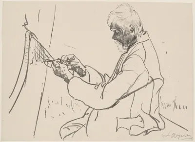 Fisherman Repair The Net