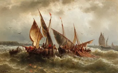 Fishermen At Work