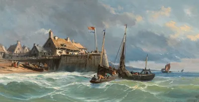 Fishermen By The Coast 2
