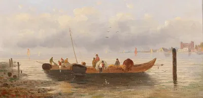 Fishermen By The Coast