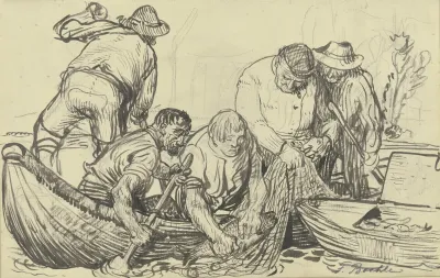 Fishermen Working