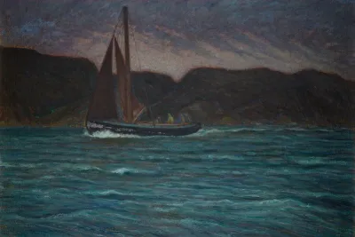 Fishing Boat In Storm