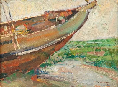 Fishing Boat On The Shore
