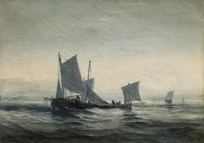 Fishing Boats In The Channel