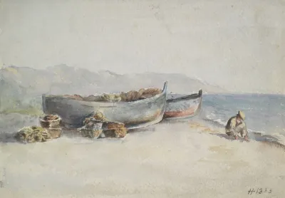 Fishing Boats On The Shore
