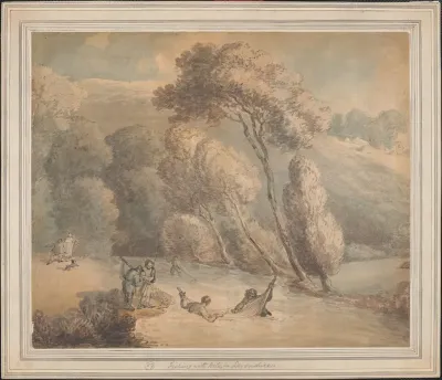 Fishing With Nets In Devonshire