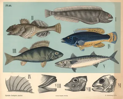Fisk Pigfinnede Fisk