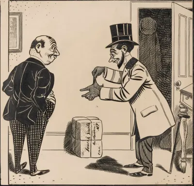 Five Comic Strip Frames Of Man With String Tied Around His Finger Pl 4