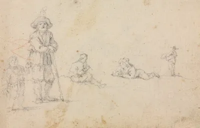 Five Figure Studies Verso