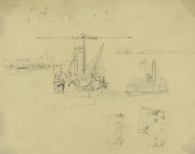 Five Views Of The Susquehannah And The Ceres