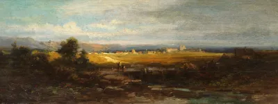Flachlandschaft Im Vorgebirge