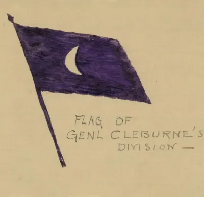 Flag Of Genl Cleburnes Division
