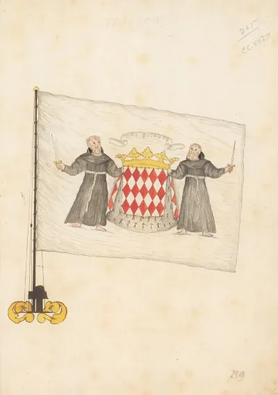 Flag Of Monaco 2